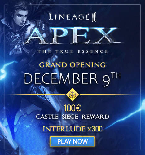 Lineage 2 Apex Animated Banner by Protojah Designs