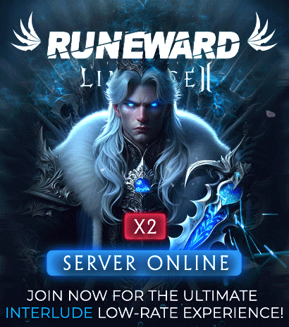 Lineage 2 Runeward Animated Banner by Protojah Designs