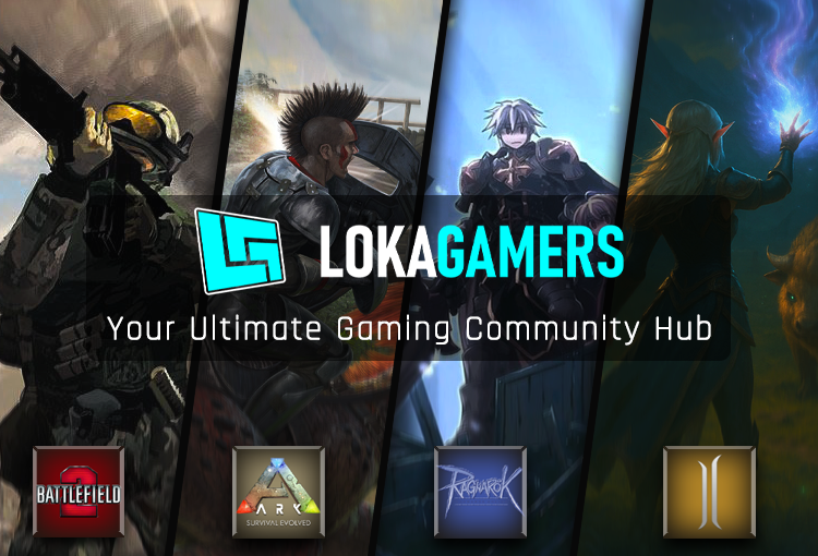 LokaGamers Design by Protojah Designs