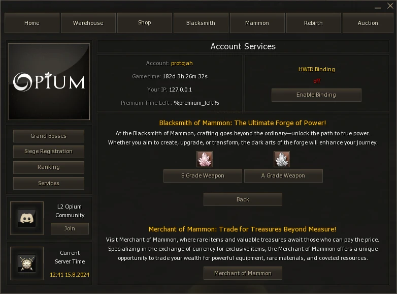 L2 Opium
