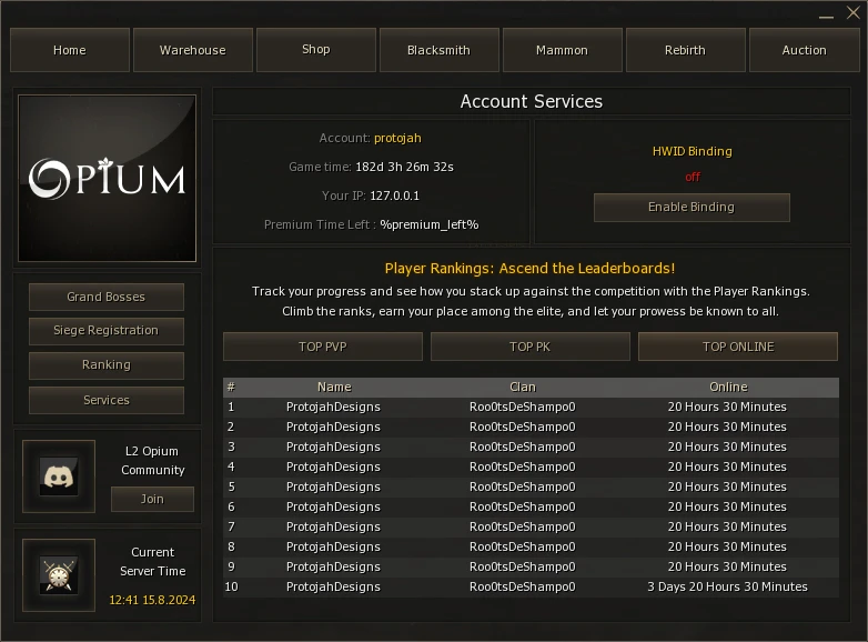 L2 Opium