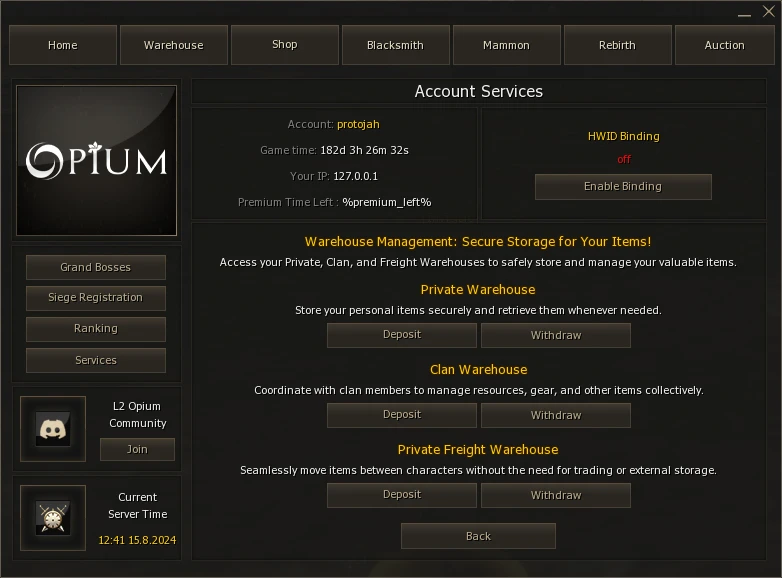 L2 Opium
