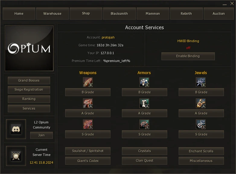L2 Opium