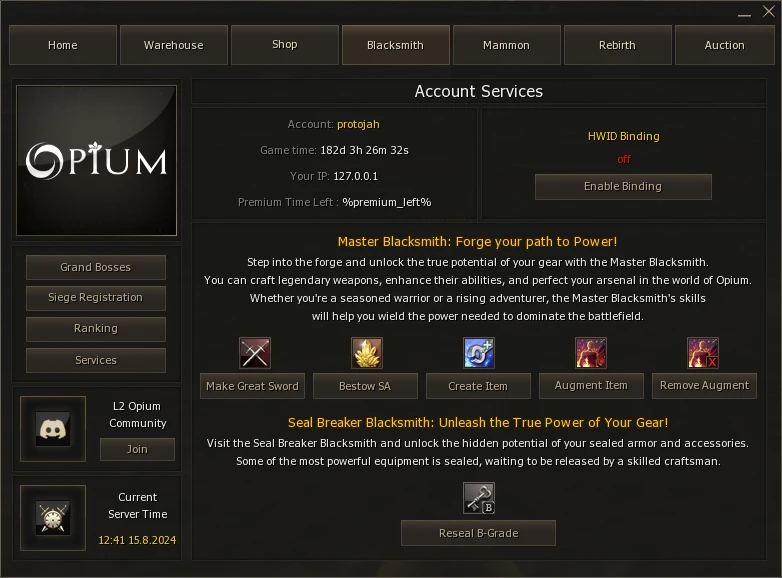 L2 Opium