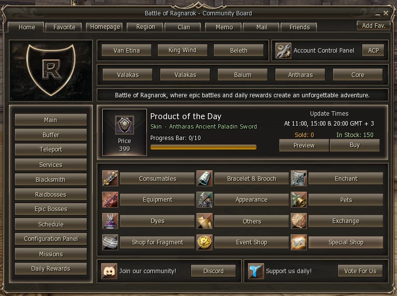 L2 Ragnarok