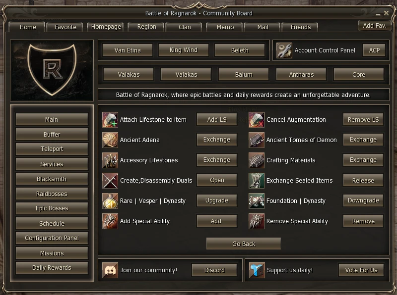 L2 Ragnarok