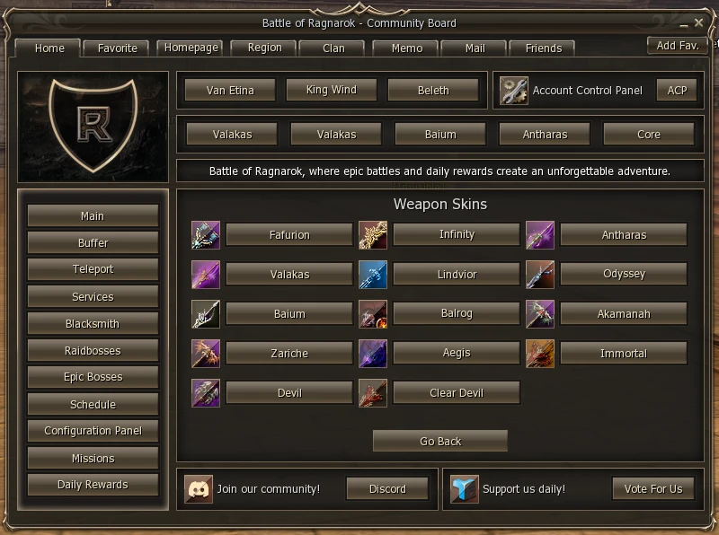 L2 Ragnarok