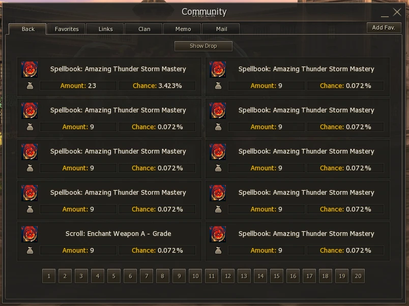 Lineage 2 Secret Community Board by Protojah Designs