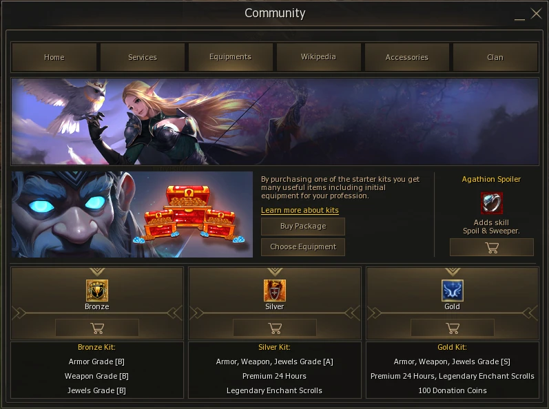 Lineage 2 Age Of Splendor Community Board by Protojah Designs