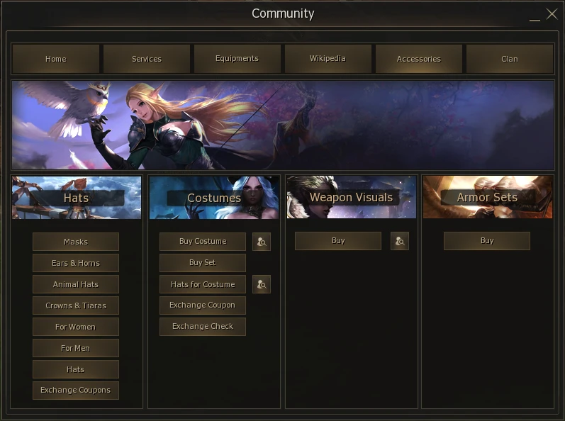 Lineage 2 Age Of Splendor Community Board by Protojah Designs