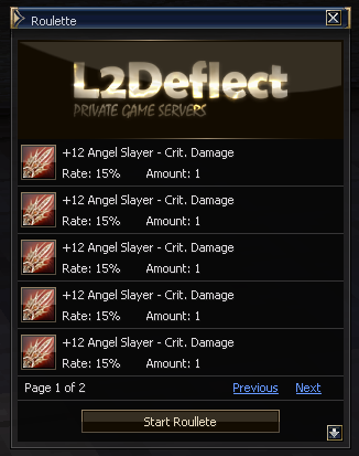 L2 Deflect Roulette