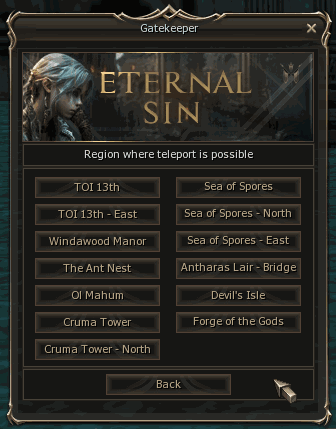 Lineage 2 Eternal Sin NPC Html by Protojah Designs