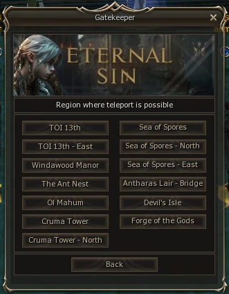 Lineage 2 Eternal Sin NPC Html by Protojah Designs