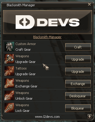 Lineage 2 Devs NPC Html by Protojah Designs