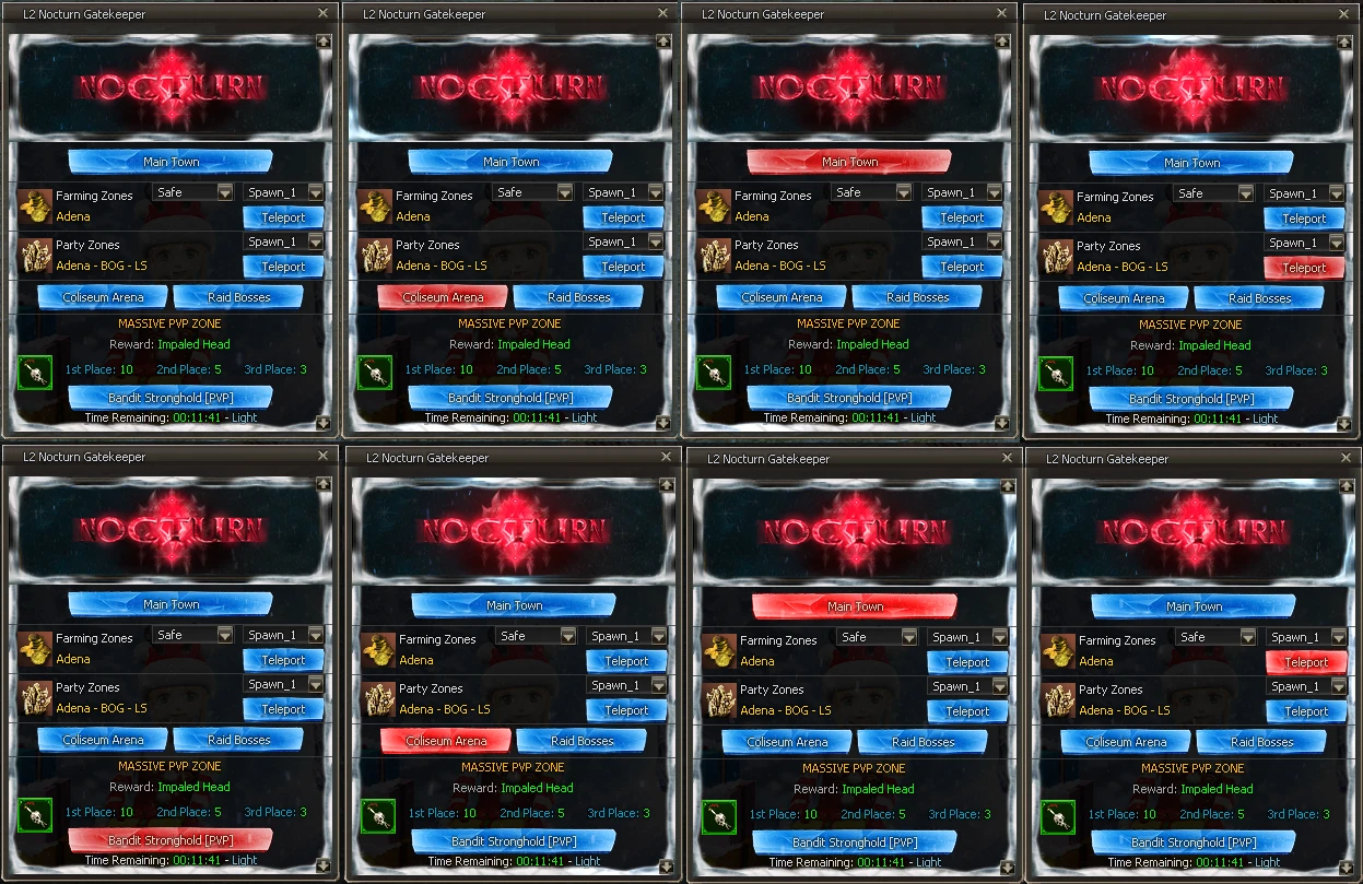 Lineage 2 PlayNocturn NPC Html by Protojah Designs