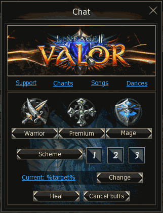 Lineage 2 Valor NPC Html by Protojah Designs